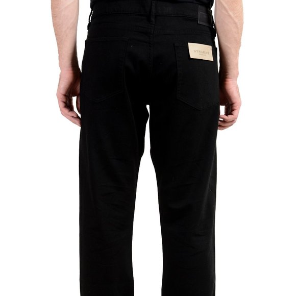 Burberry Britt Black Slim Fit Men's Jeans - Picture 3 of 4